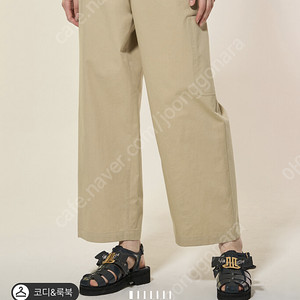 랑방 벨티드 포켓 릴랙스 팬츠 44