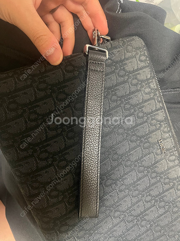 디올 지퍼 파우치 클러치백--6