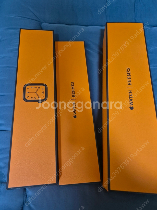 애플워치6 에르메스 느와르 44mm 스테인레스 스틸--4