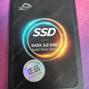 2.5인치 한창 cloud SSD 512G 팝니다
