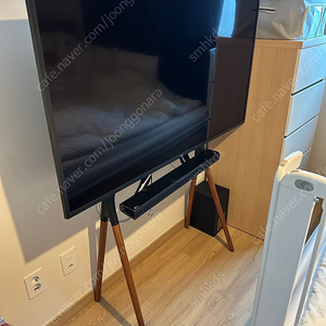 55인치 LG TV팝니다 (원목티비다이,스피커 포함)