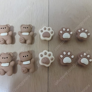 반값택포) 곰돌이 강아지 지비츠 세트 팝니다