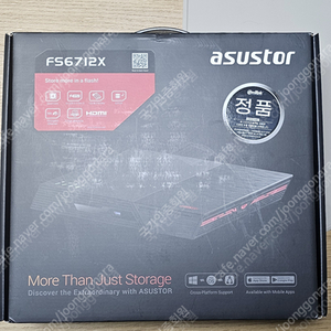 ASUSTOR FS6712X 미개봉 새상품 판매합니다.