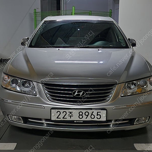 [개인] 2009년형 그랜저 뉴 럭셔리(TG) Q270, 은색 12만키로