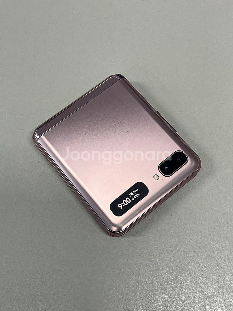 갤럭시Z플립 5G 브론즈 256G 미파손 무잔상 외관 ...--1
