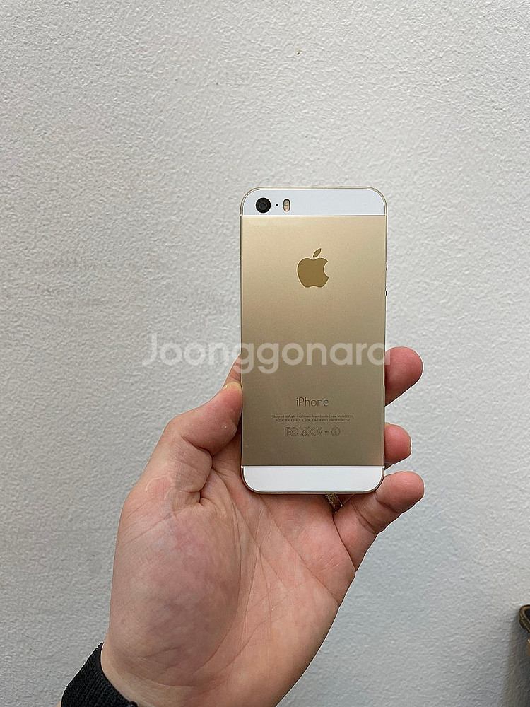 아이폰5S 골드 32GB 해외판 가성비좋은 중고6만팝니...--0