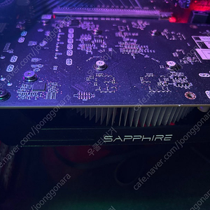 RX560 4G 사파이어 팝니다 (택비포함)