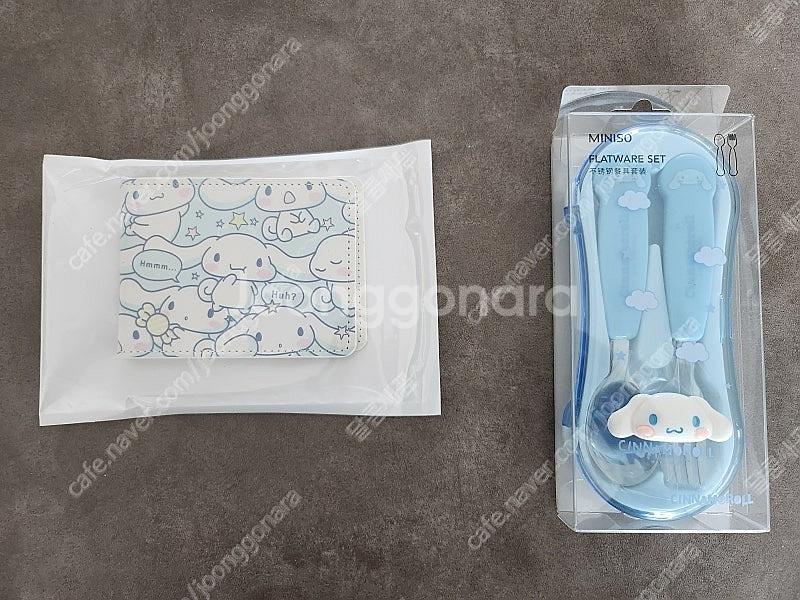 새학기 산리오 CINNAMOROLL 유아 어린이 수저통 시나모롤 수저세트 수저통/ 시나모롤 지갑--0