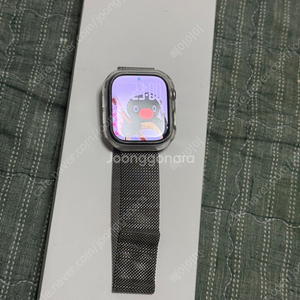 애플워치10 42mm 실버 gps