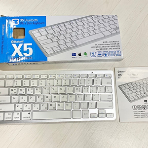 새제품ㅡ 블루투스 무선 키보드/초경량/초슬림