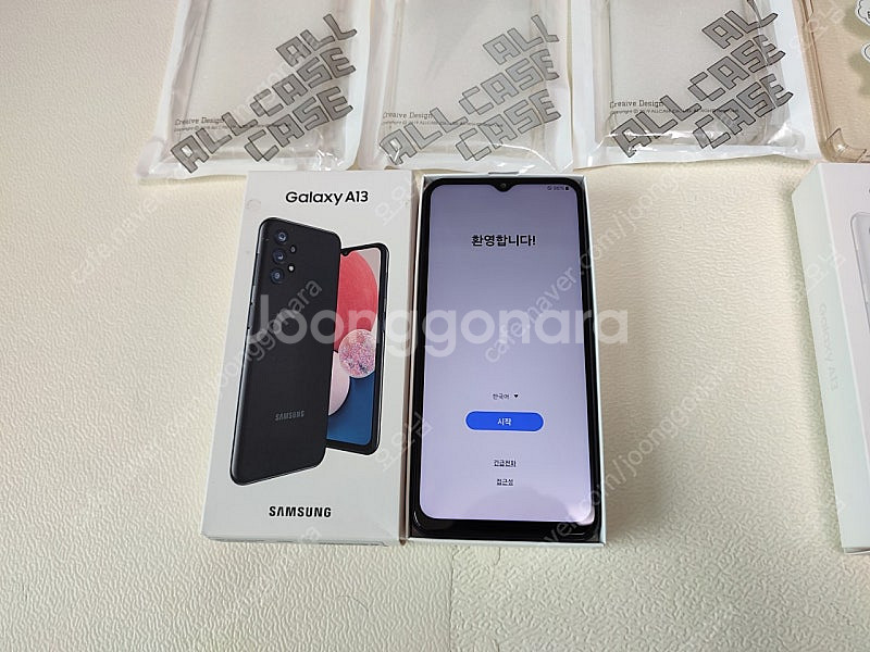 SKT 삼성 갤럭시 A13 중고폰 공기계 (블랙, 화이트) 9만--2