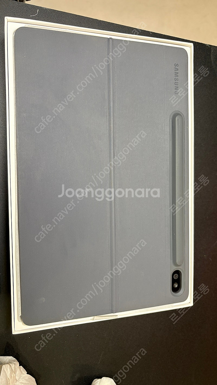 갤럭시탭 s6 wifi 256g A급 풀박스, 정품 키...--6