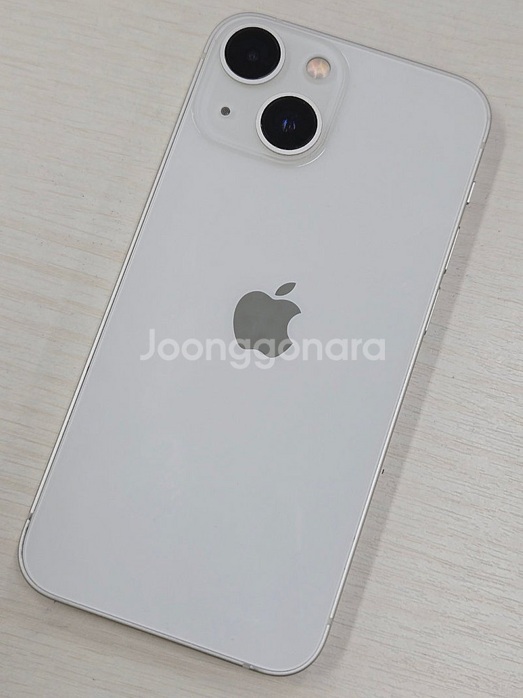 아이폰13미니 화이트색상 128용량 새상품컨디션 초S급 배터리96%단말기 38만 판매합니다--0