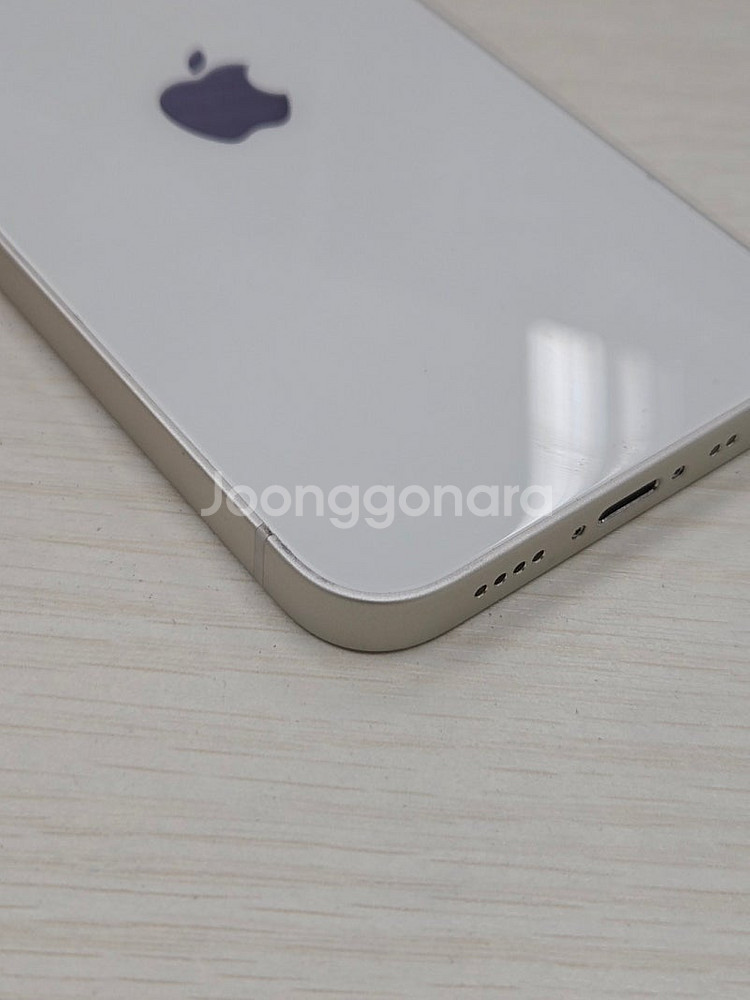 아이폰13미니 화이트색상 128용량 새상품컨디션 초S급 배터리96%단말기 38만 판매합니다--5