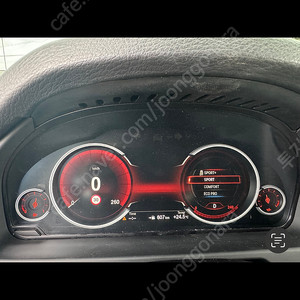 bmw. 6wb계기판