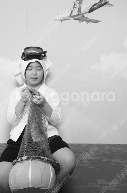 유아 해녀복 아동해녀복 형제 자매 스튜디오 촬영 3세트...--0
