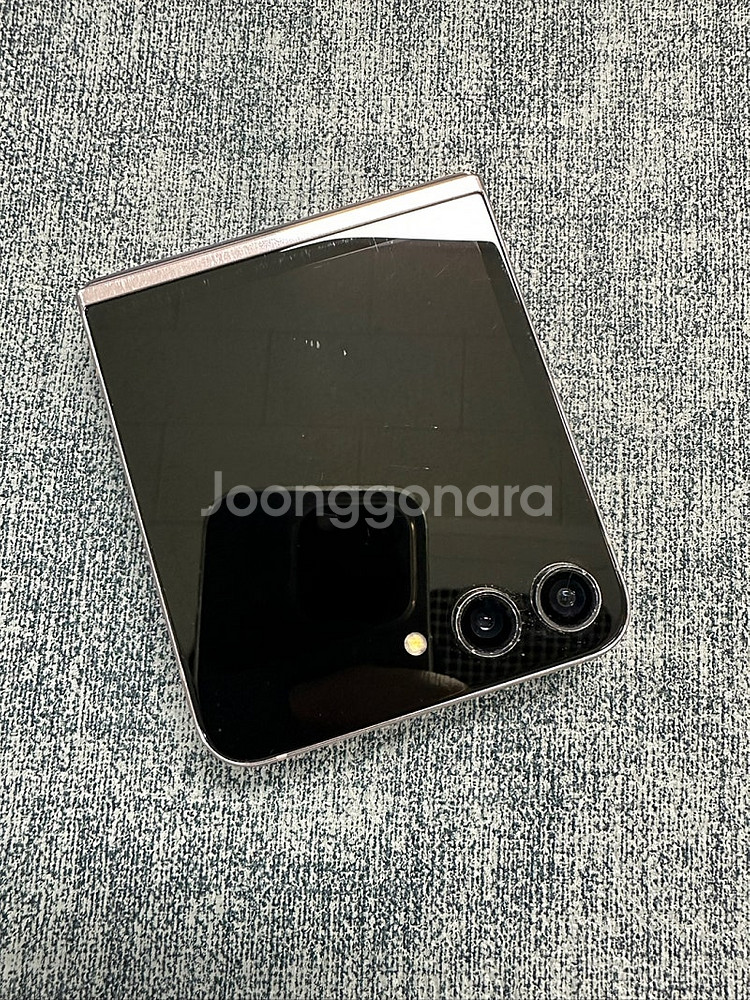 *KT* 갤럭시Z플립5 256G 라벤더 무잔상 액정깨끗...--6