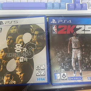 용과같이8 , NBA 2K25 판매합니다~~~