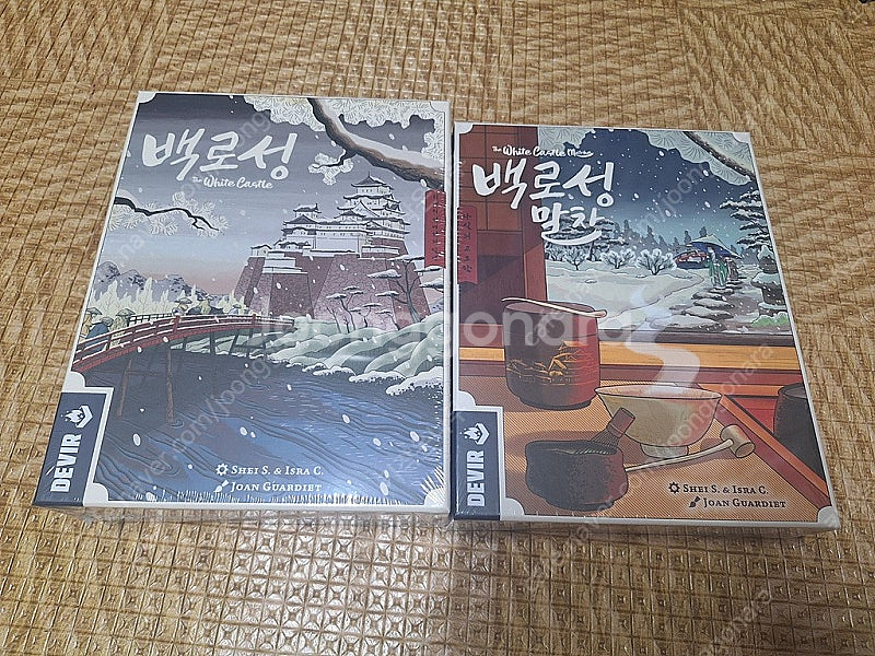 미개봉] 백로성 본판, 말차 확장 보드게임--0