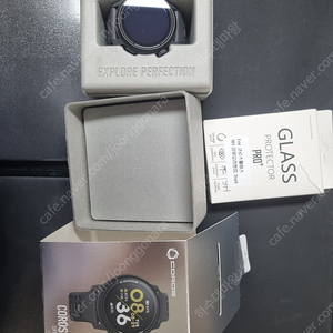 코로스 페이스3 블랙 실리콘 스트랩