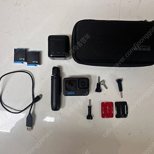 고프로 10 블랙 + 텔레신 충전기 + 정품 배터리 2개