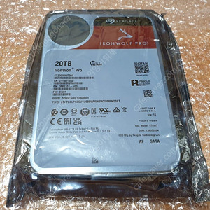 SEAGATE-IronWolf Pro(20TB)HDD/미개봉~팝니다