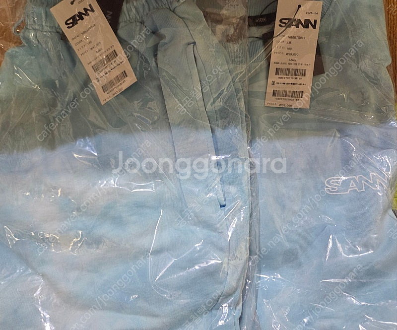 sann 산 타다 블루 티셔츠 160, 팬츠 160--0