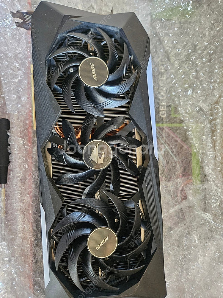 기가바이트 어로스마스터 3070ti 팝니다.--0