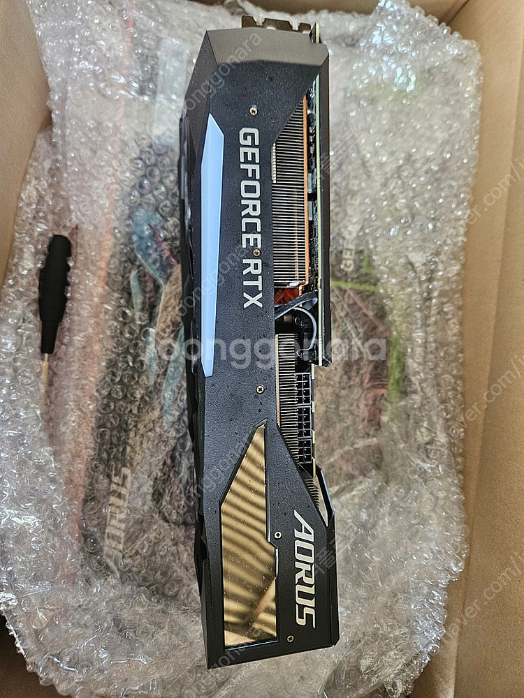 기가바이트 어로스마스터 3070ti 팝니다.--1