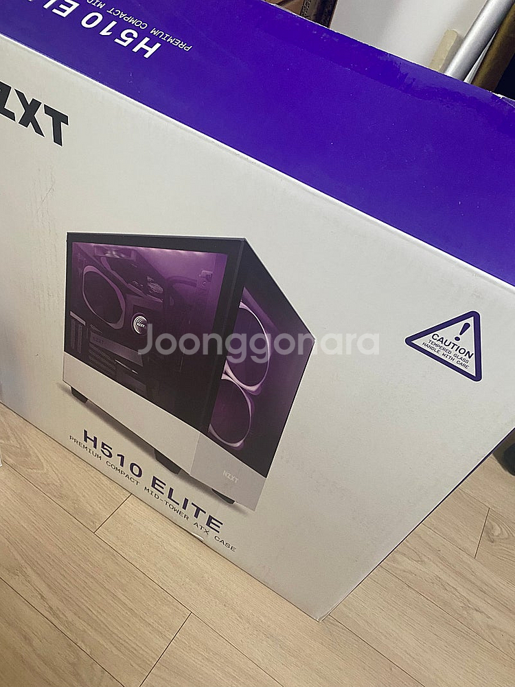 Nzxt h510 elite 화이트 미사용품 판매합니다...--0