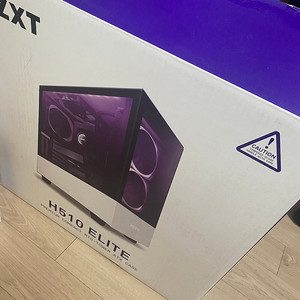 Nzxt h510 elite 화이트 미사용품 판매합니다 컴퓨터케이스