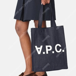 (새상품) 에페쎄 에코백 A.P.C 로르 데님 토트백