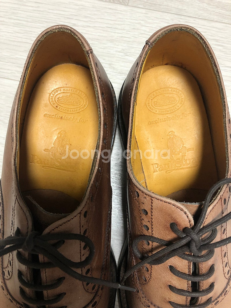 그렌슨x 폴스튜어트 윙팁 옥스포드--4