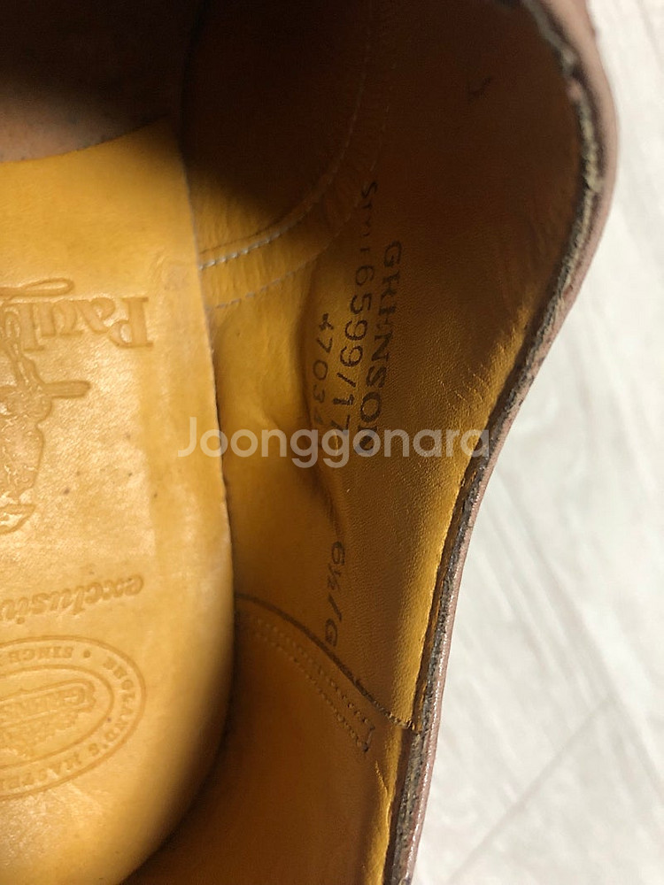 그렌슨x 폴스튜어트 윙팁 옥스포드--5