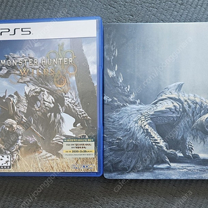 PS5 몬스터 헌터 와일드 + 스틸북
