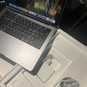 맥북프로 M1 14인치 16GB 512GB 스그 풀박스