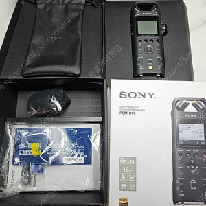 SONY PCM-D10 녹음기