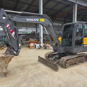 볼보 EC60E Pro 2019년식 가동7천 코끼리집게 02 중고굴삭기