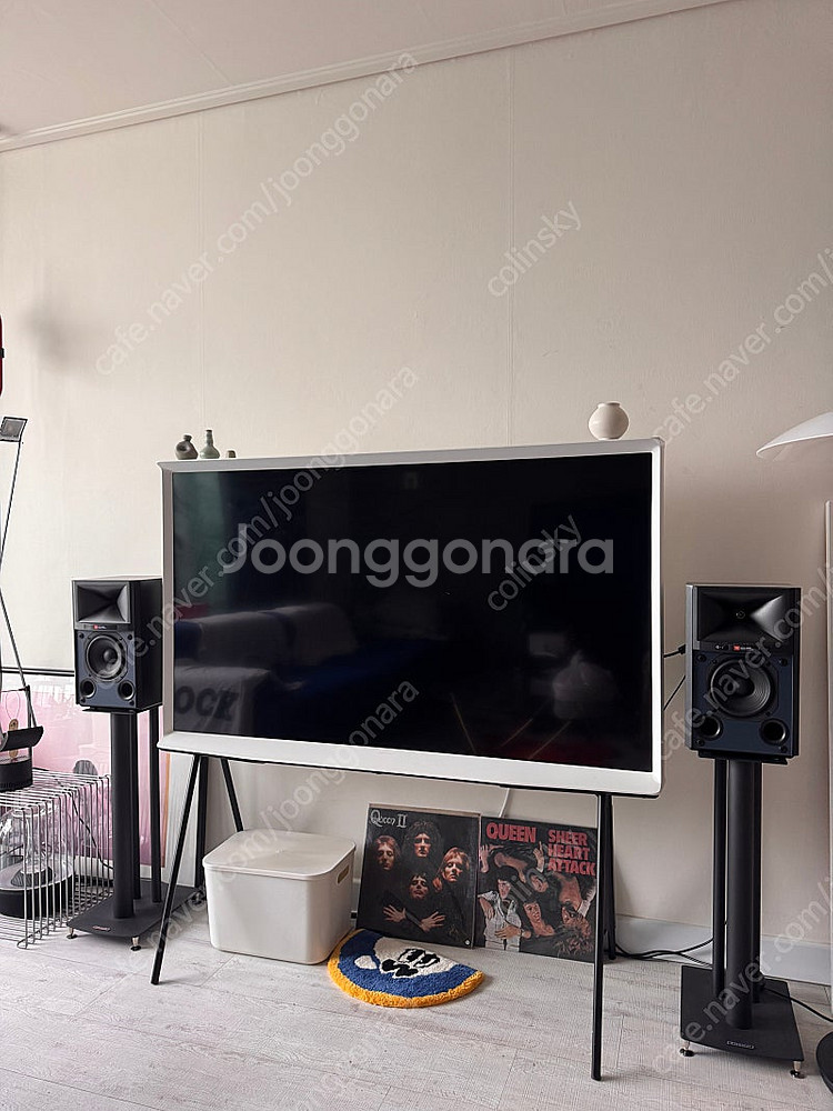 삼성 더 세리프TV 55인치 138cm QLED TV판...--0
