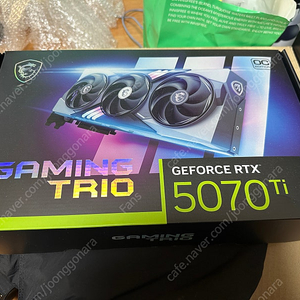 MSI GAMING TRIO RTX5070Ti 그래픽카드 팝니다.