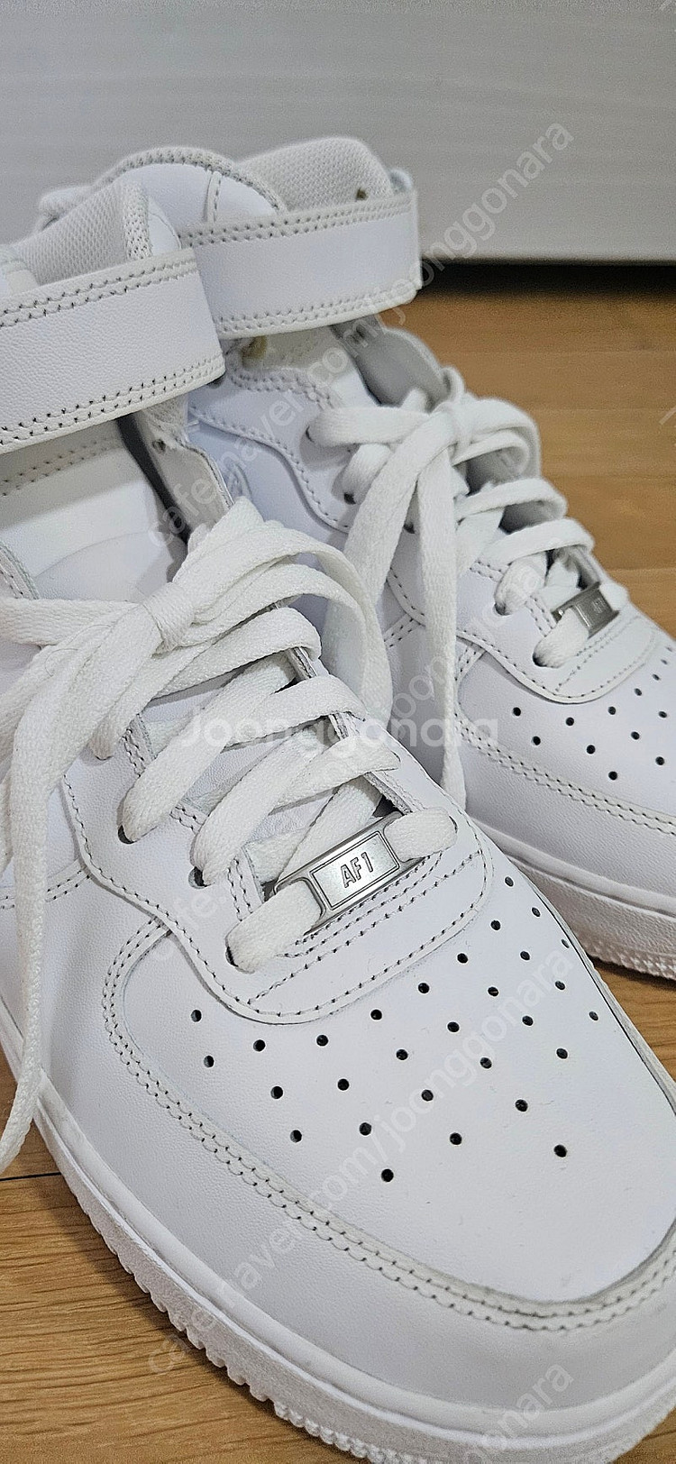 나이키 에어포스 1 미드 '07 화이트(280)--2