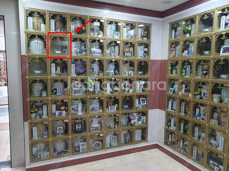 청아공원 납골당 사랑관 은혜홀 개인단 양도해요!--5