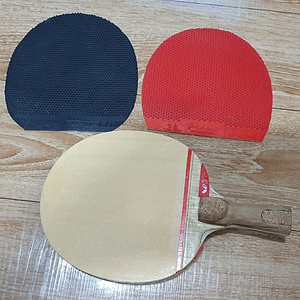 탁구라켓 중펜 일펜 반전형 로타리