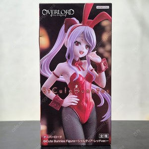 오버로드 샤르티아 바니걸 피규어 레드버전 BiCute Bunnies Figure ーシャルティア・レッドver.ー