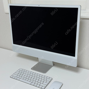 iMac 아이맥 24인치 M1 8GB 실버 판매합니다.