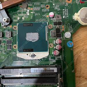 HP 노트북 HP 650 메인보드와 CPU 부품으로 팝니다.
