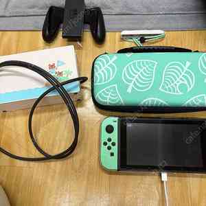 닌텐도 스위치 동물의 숲 에디션 팝니다