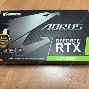 RTX 2070 SUPER AORUS 8GB