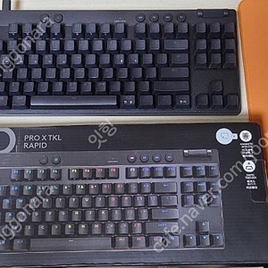 로지텍 G PRO TKL RAPID 블랙 중고 및 신품 각각 팝니다.