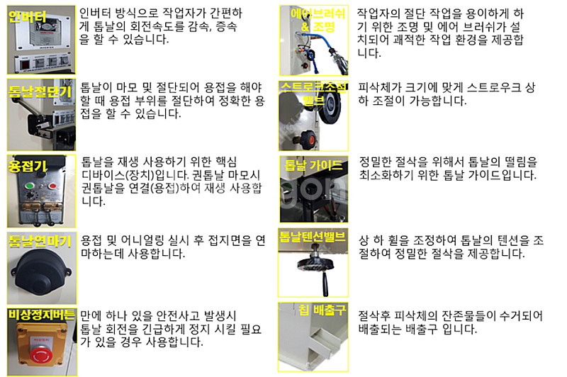 동진 밴드 톱 기계 콘타 머신 bsm 425s--5